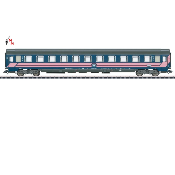 (Neu) Märklin 43525 Schnellzugwagen 2. Kl. der SNCB, Ep.V,