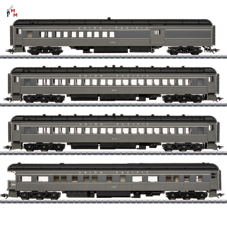 (Neu) Märklin 43629 US-Heavyweight Personenwagen-Set, MHI 03/2026