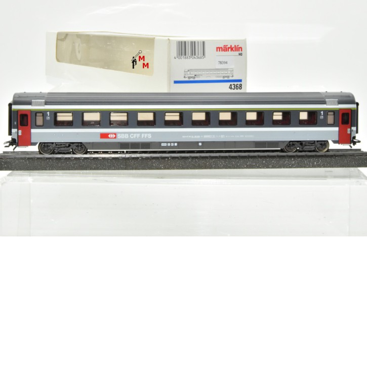 Märklin 4368.1 EuroCity-Wagen 1.Kl., SBB, (78394)