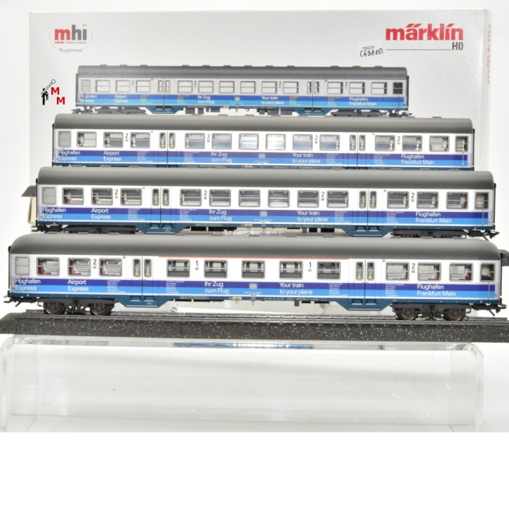 Märklin 43815 Wagenset der DB, "Airport Express Frankfurt(Main)", (78829)
