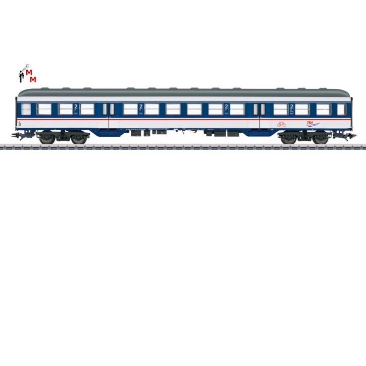 (Neu) Märklin 43827 Personenwagen 2. Kl. "TRI", Ep.VI,