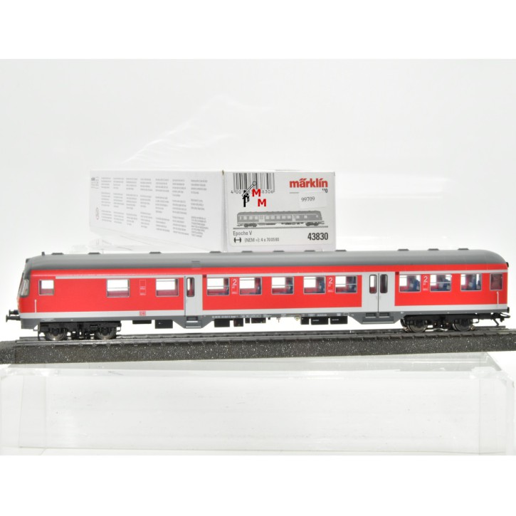 Märklin 43830 Nahverkehrs-Steuerwagen 2.Kl., DB AG, (99709)