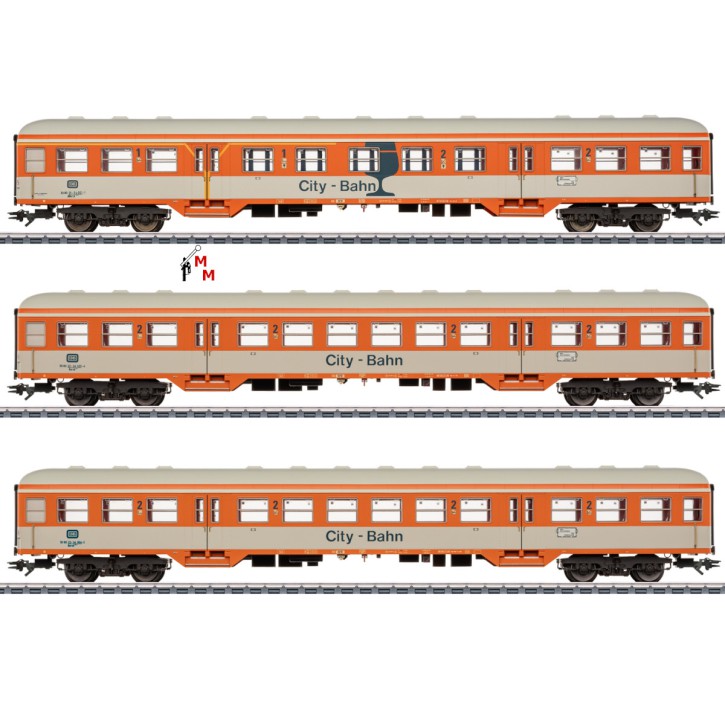 (Neu) Märklin 43835Schnellzug-Set "City-Bahn" der DB, Ep.IV