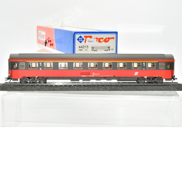 Roco 44315 Schnellzugwagen 1.Kl. der ÖBB, Wechselstrom, (78381)