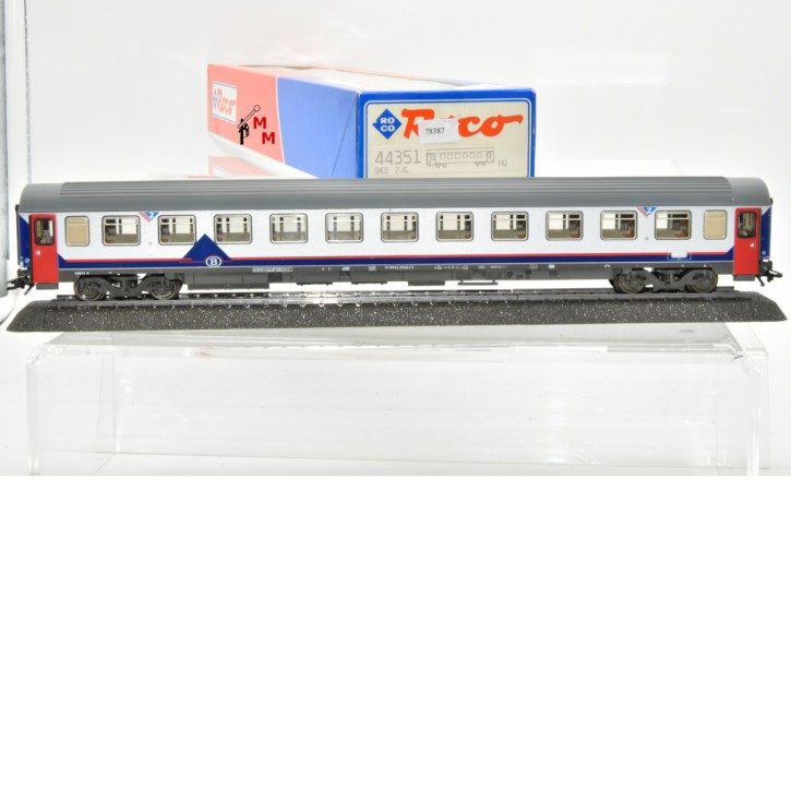 Roco 44351 EC Wagen 2.Kl. der SNCB, Wechselstrom, (78387)