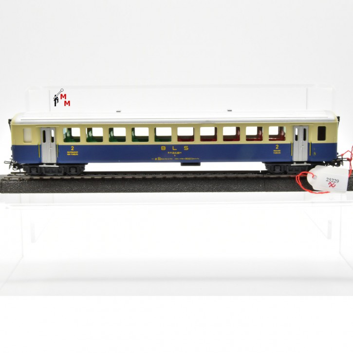 Hag 455 Eilzugwagen 2.Kl. der BLS, ohne OVP, (25229)