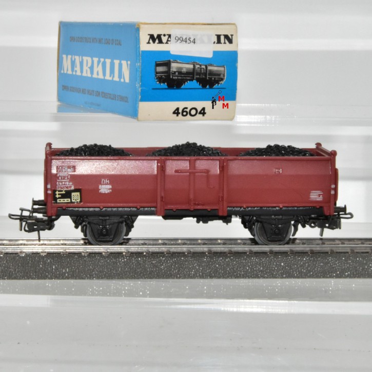Märklin 4604.3 Offener Güterwagen mit Kohleeinsatz, (99454)