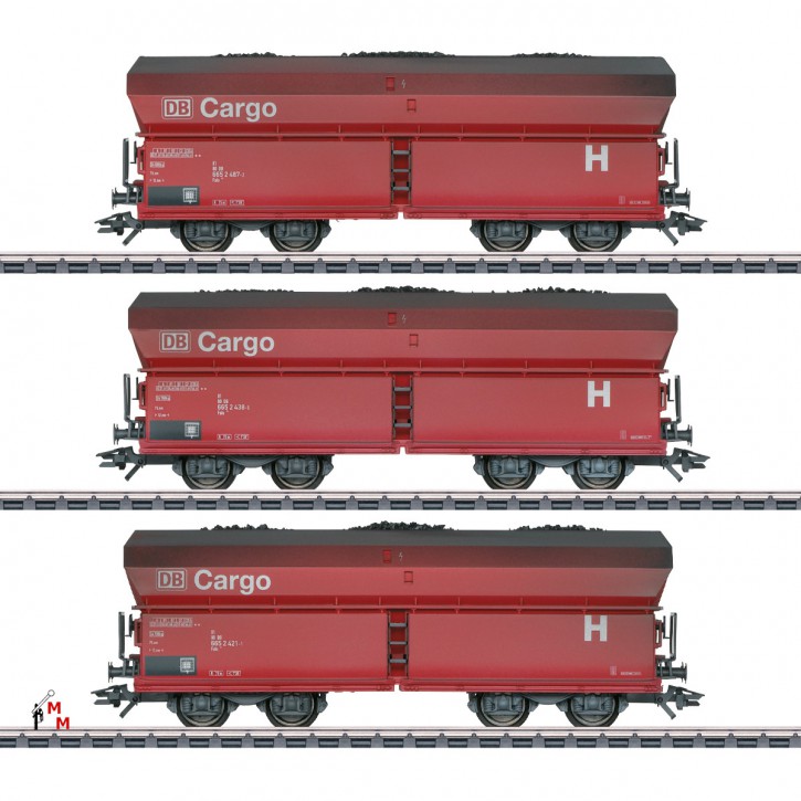 (Neu) Märklin MHI 46238 Selbstentladewagen-Set 1, DB AG,