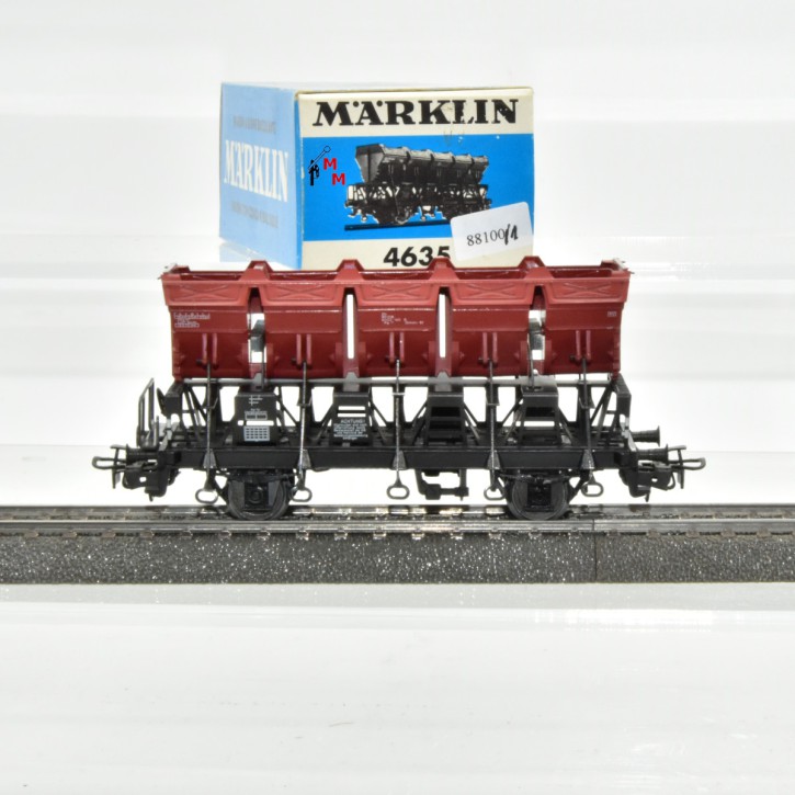 Märklin 4635.1 Muldenkippwagen, DB, (88100)