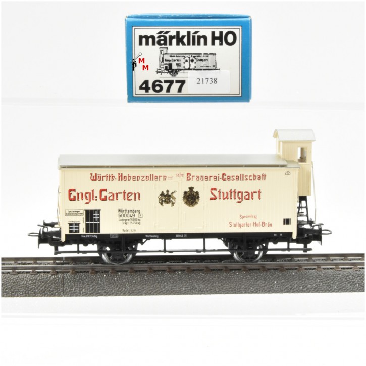 Märklin 4677 Bierwagen "Hohenzollern Brauerei", (21738)