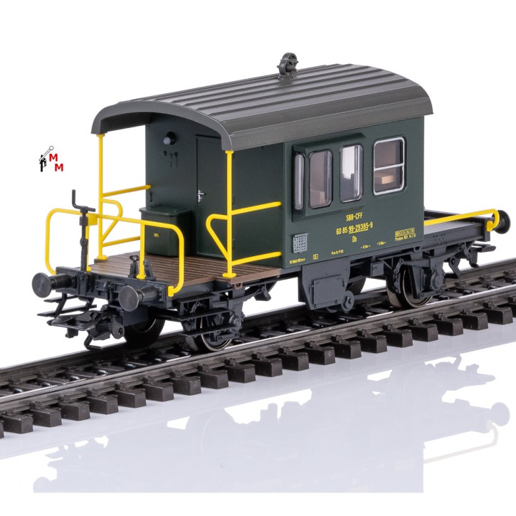 (Neu) Märklin 46853 Güterzug-Begleitwagen "Sputnik", der SBB, Ep.IV,"