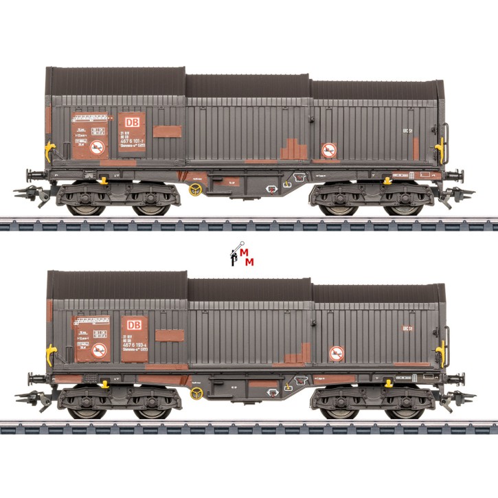 (Neu) Märklin 46876 Teleskophaubenwagen-Set, DB, Ep.V, MHI 03/2026