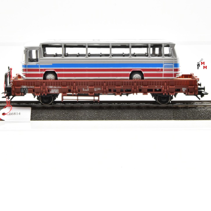 Märklin 46940 Rungenwagen mit Omnibus, ohne OVP, (66814)