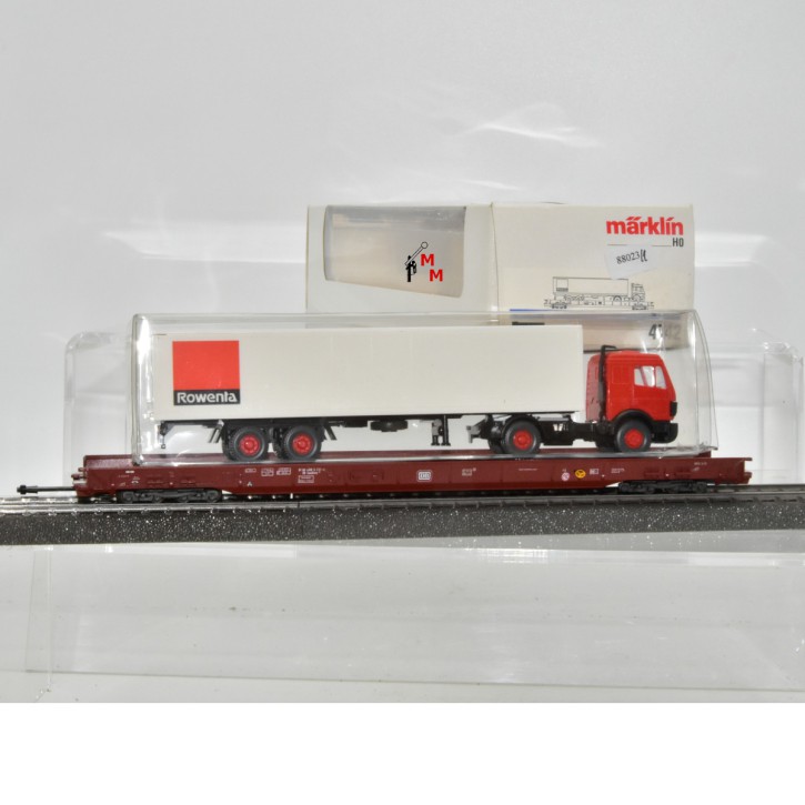 Märklin 4742.1 Niederflurwagen mit "Rowenta LKW", (88023)