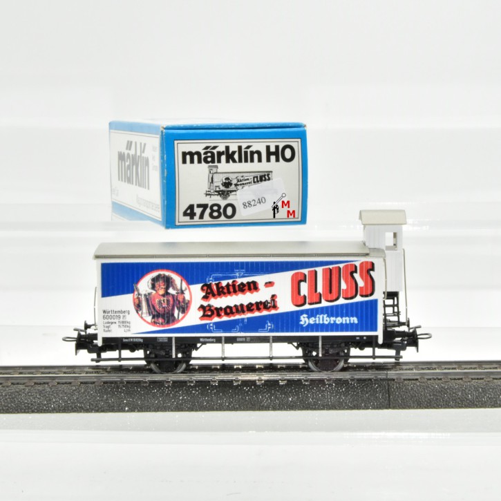 Märklin 4780 Bierwagen Aktienbrauerei CLUSS, (88240)