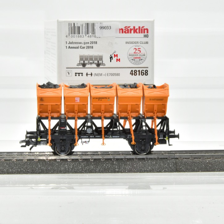 Märklin 48168 Insider Jahreswagen 2018, mit Ladegut, (99033