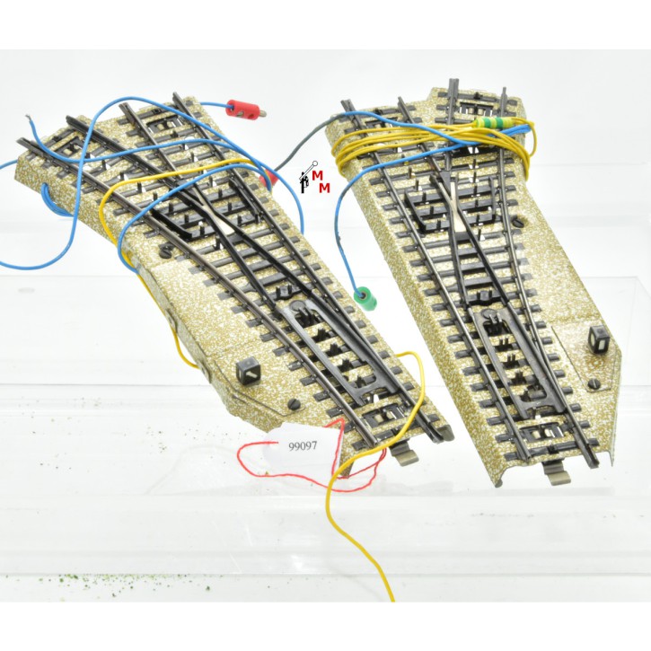 Märklin 5202 M-Elektromagnetisches Weichepaar, (99097)