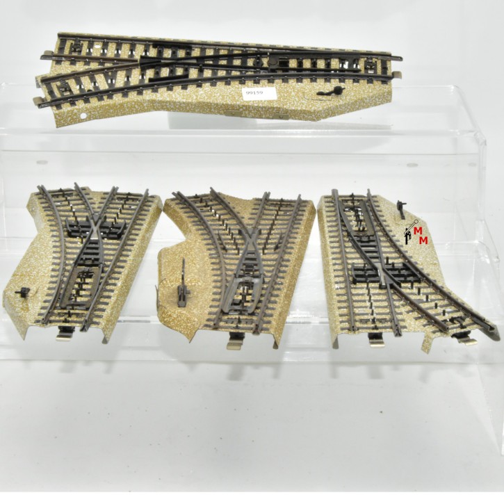 Märklin 5223 M-Gleise Handweiche links, (99159)