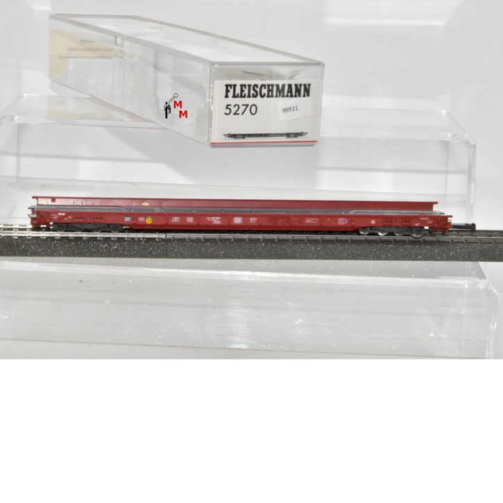 Fleischmann 5270 Niederflurwagen "Rollende Landstraße", (99511)