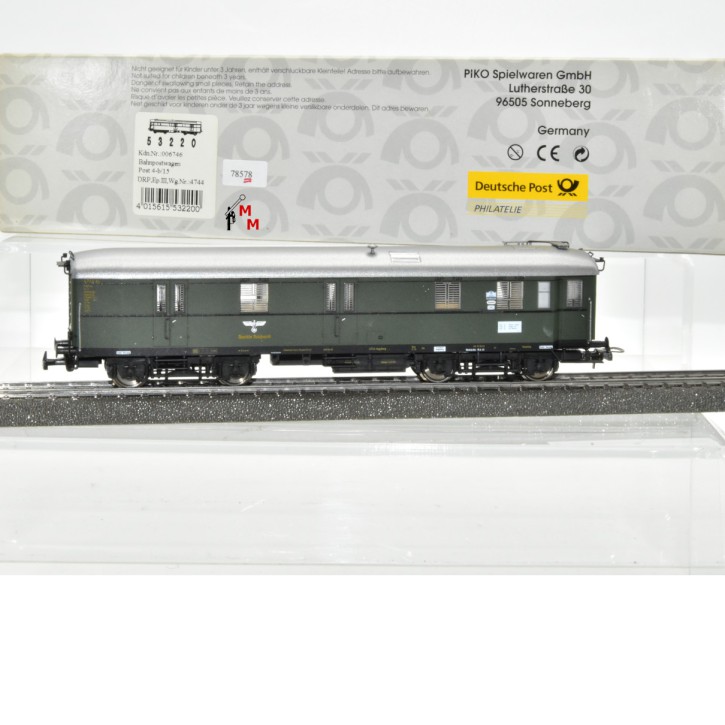 Piko 53220 Bahnpostwagen der DRP, Ep. III, (78578)