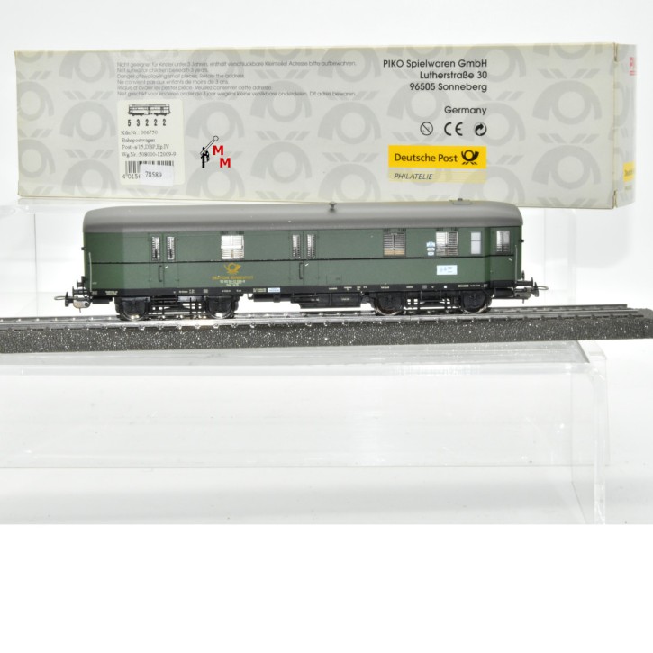 Piko 53222 Bahnpostwagen der DBP, Ep. IV, (78589)