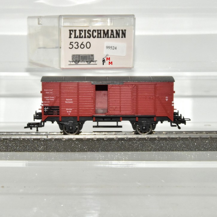 Fleischmann 5360 Ged. Güterwagen der DRG, (99524)