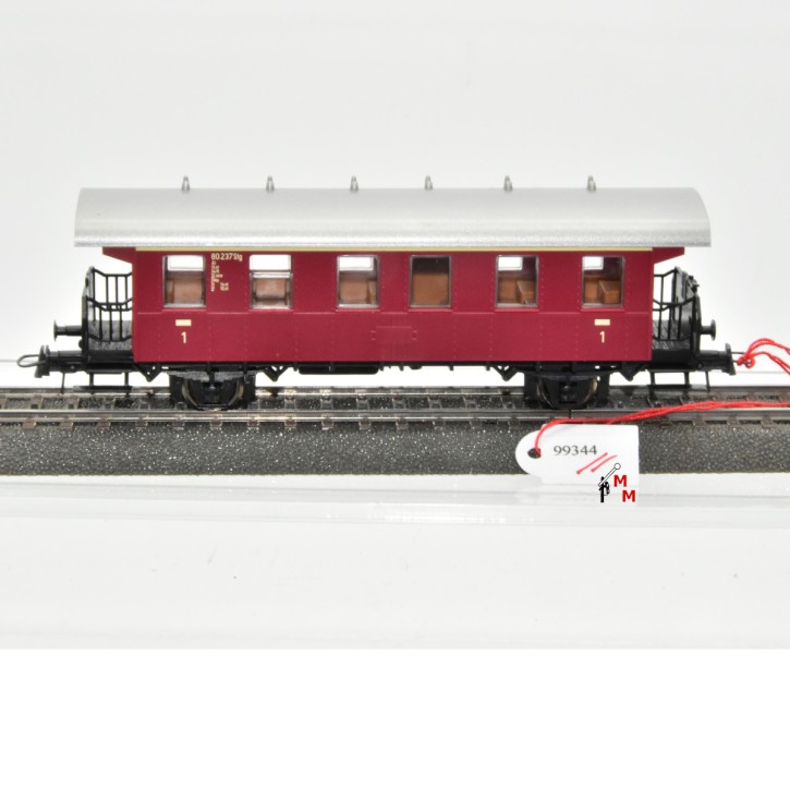 Roco 54229.1 Personenwagen "Donnerbüchse",1.Kl. der DB, ohne OVP, geänderte Wagen-Nr. (99344)