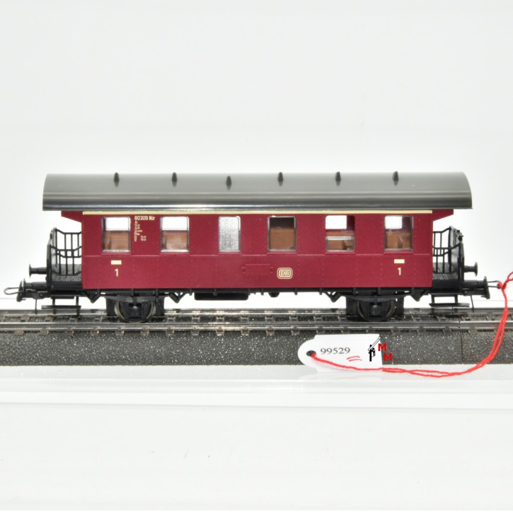 Roco 54229 Personenwagen "Donnerbüchse",1.Kl. der DB, ohne OVP, (99529)