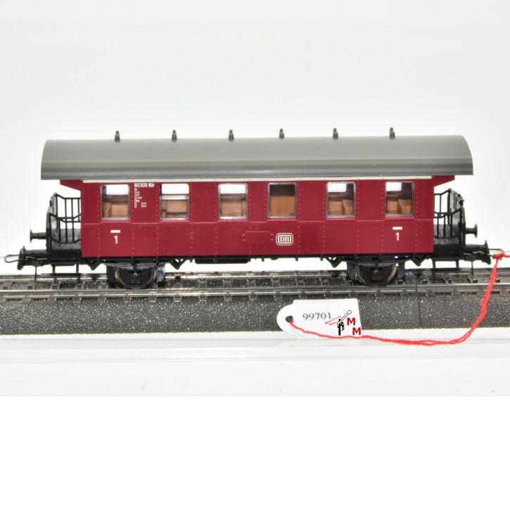 Roco 54229 Personenwagen "Donnerbüchse",1.Kl. der DB, ohne OVP, (99701)
