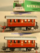 Märklin 327/2.1 Personenwagen, braunrot, 3.Kl., (8878)
