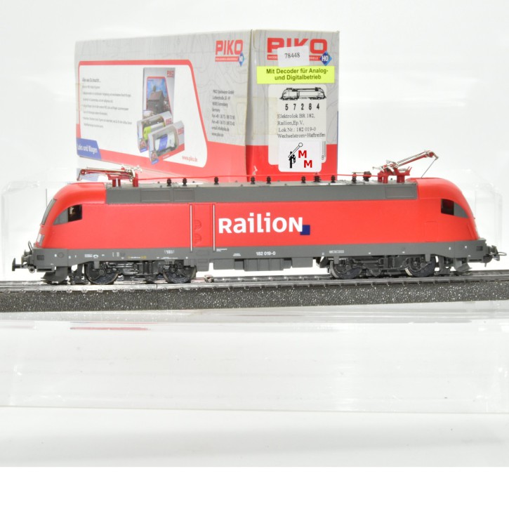 Piko 57284 E-Lok BR 182 "Railion", Ep.V, Wechselstrom, digital, (78448)