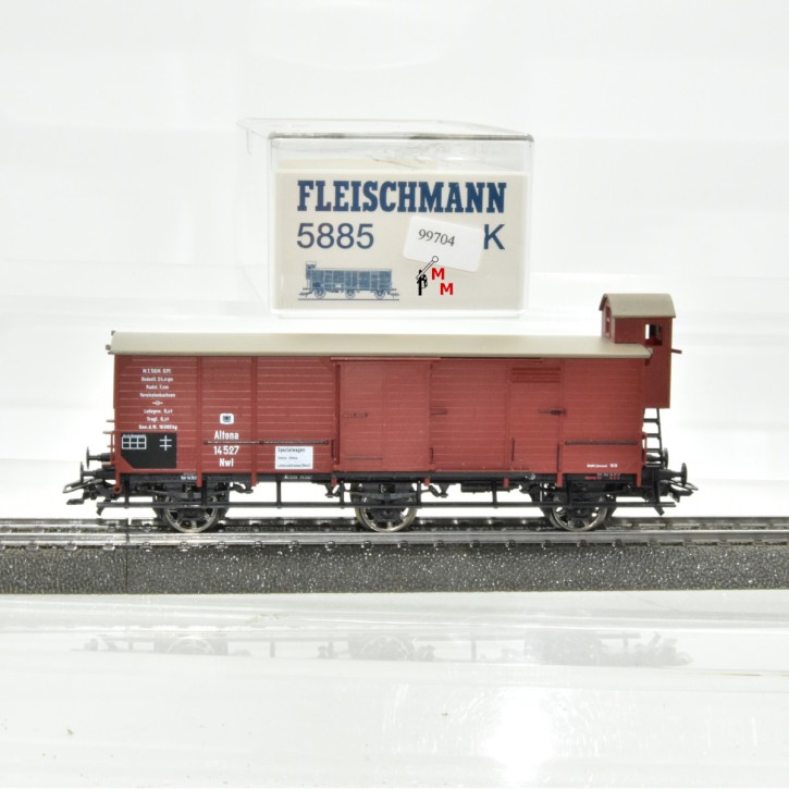 Fleischmann 5885K Ged. Güterwagen der DRG, (99704)