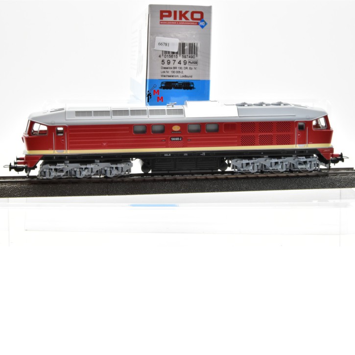 Piko 59749 Diesellok BR 130 der DR, Ep.IV, Wechselstrom, digital, (66781)