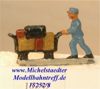 Märklin 0201/8 Eisenbahnfigure, Guss, H0, einzeln, (15202/8)