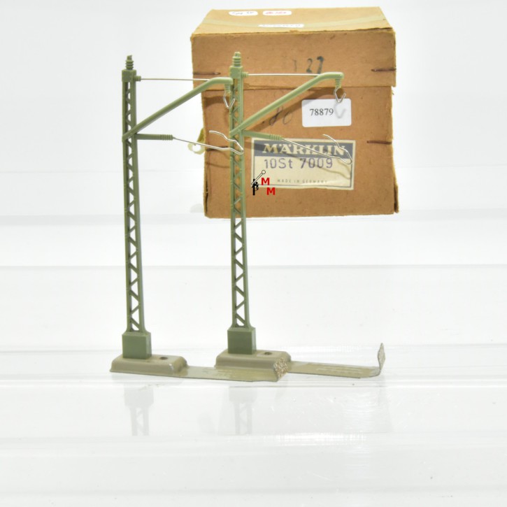Märklin 7009.1 Oberleitungsmast mit Isolator, (10 Stück) (78879)
