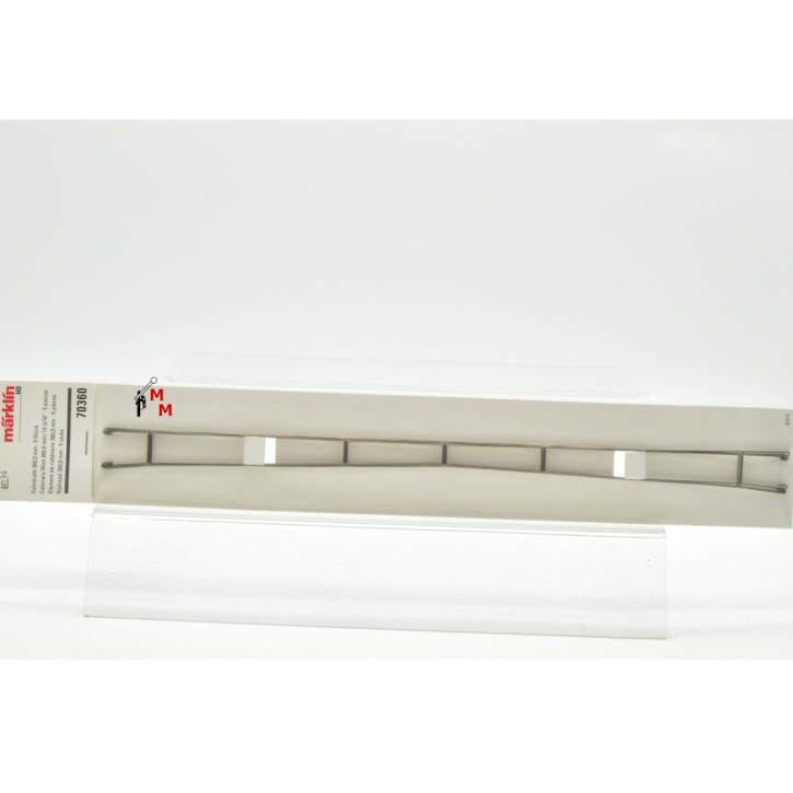 Märklin 70360 Fahrdraht, Länge 360mm, 5er Pack, (88274)