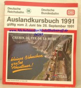 Auslandskursbuch 1991, (14235)