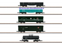(Neu) Märklin Spur Z 82498 Wagenset US Cars, Ep. IV,