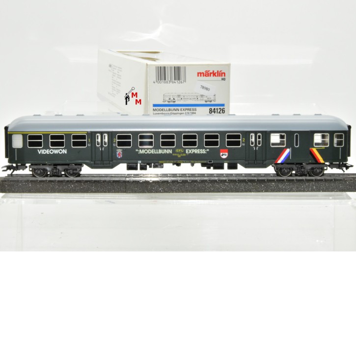 Märklin 84126 Nahverkehrswagen CFL, 1./2.Kl., (78980)