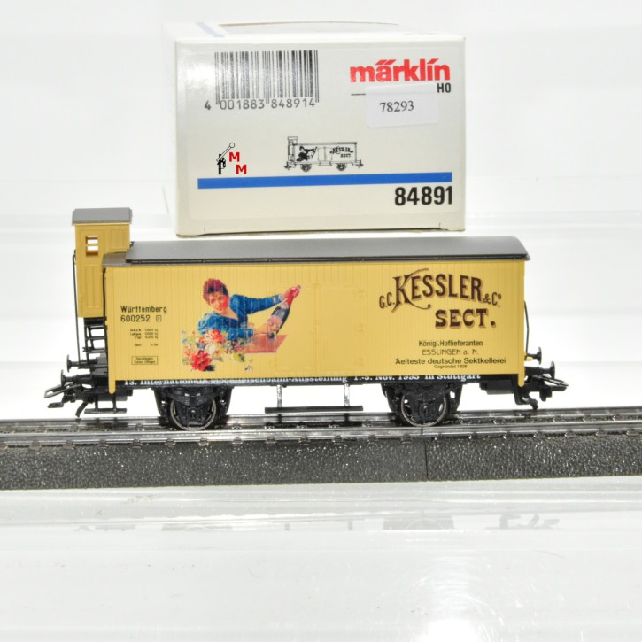 Märklin 84891 Kühlwagen "G.C. Kessler & Co. Sect", (78293)