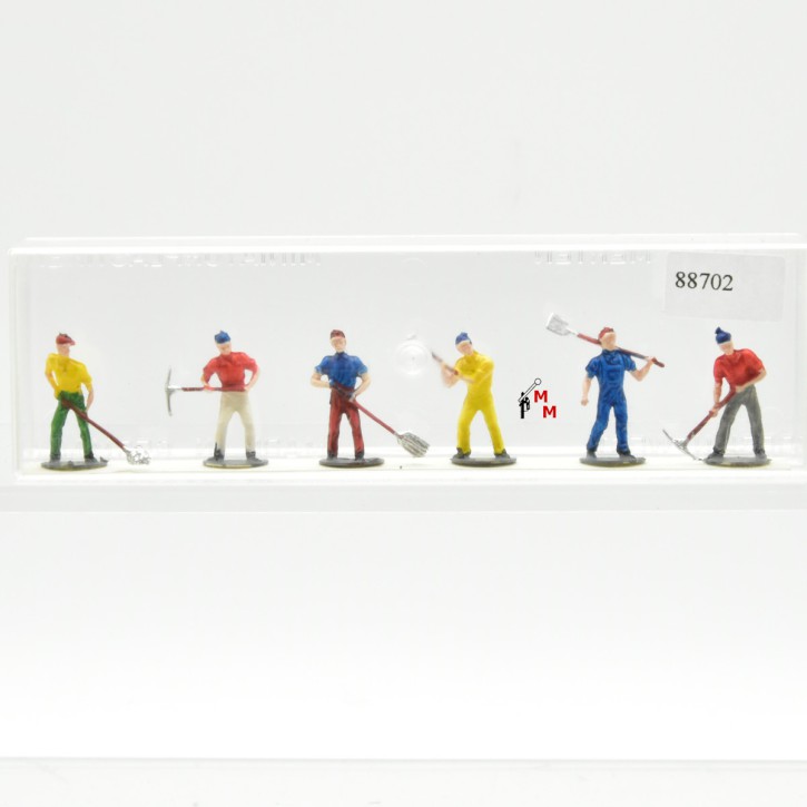 Merten/Preiser 870 H0 Gleisbauarbeiter, (88702)