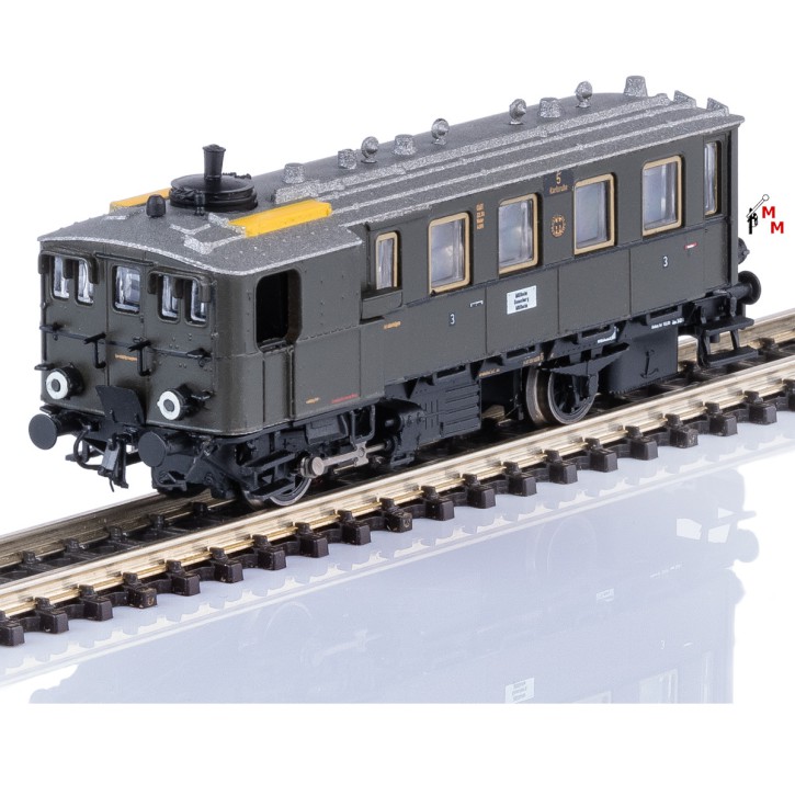 (Neu) Märklin Spur Z 88147 Dampftriebwagen "Kittel", CidT, Ep. II,