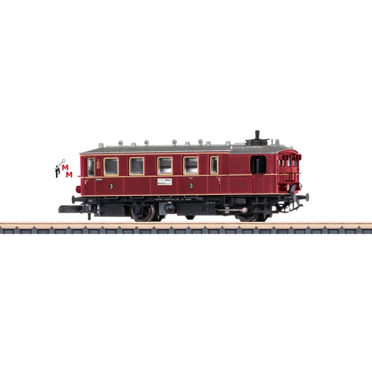 (Neu) Märklin Spur Z, 88149 Dampftriebwagen "Kittel", CidT, DB, Ep. III