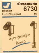 (Neu) Viessmann 6730 Bausatz Licht-Vorsignal, H0,