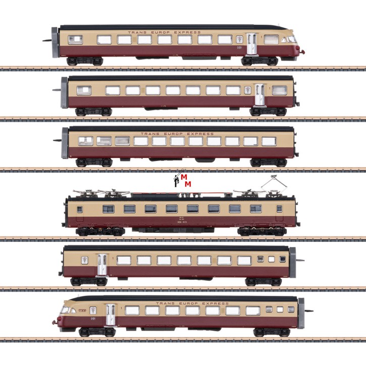 (Neu) Märklin Spur Z 88730 TEE Rlektr-Ttriebzug Rae der SBB, Ep.IV,