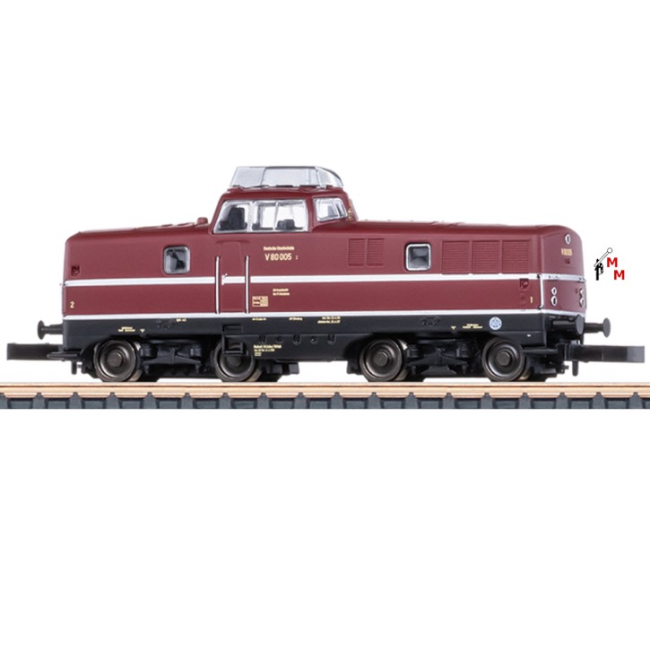 (Neu) Märklin Spur Z, 88802 Diesellok BR V 80 DB, Ep.III,