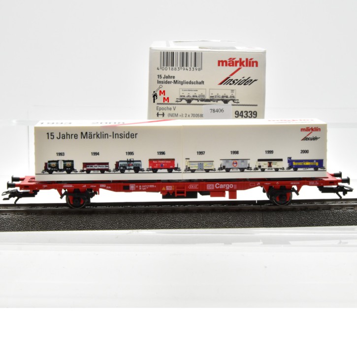 Märklin 94339 15 Jahre Insider Mitgliedschaft, (78406)