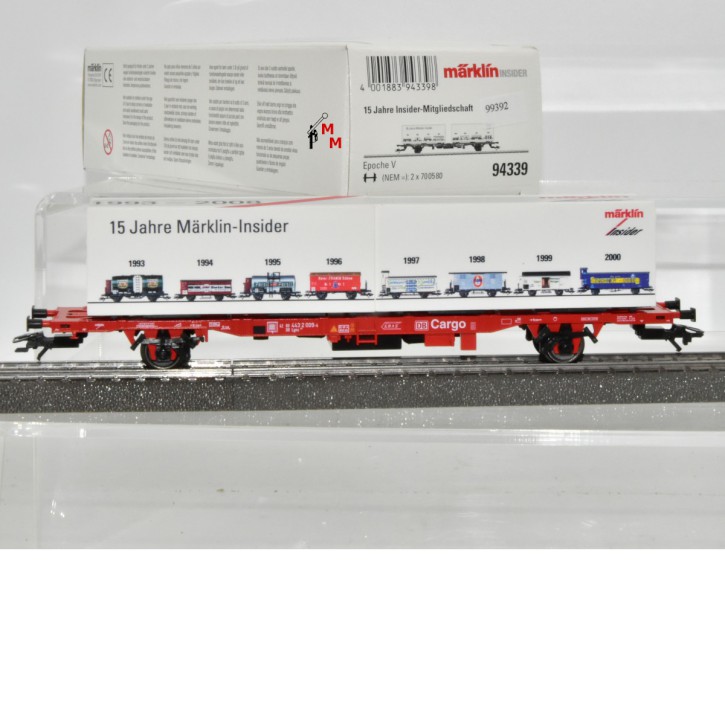 Märklin 94339 15 Jahre Insider Mitgliedschaft, (99392)