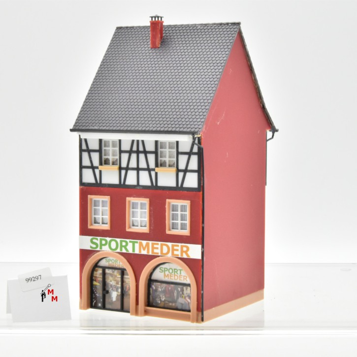 Faller 130498 Stadthaus "Sport Meder", fertig gebaut, (99317)