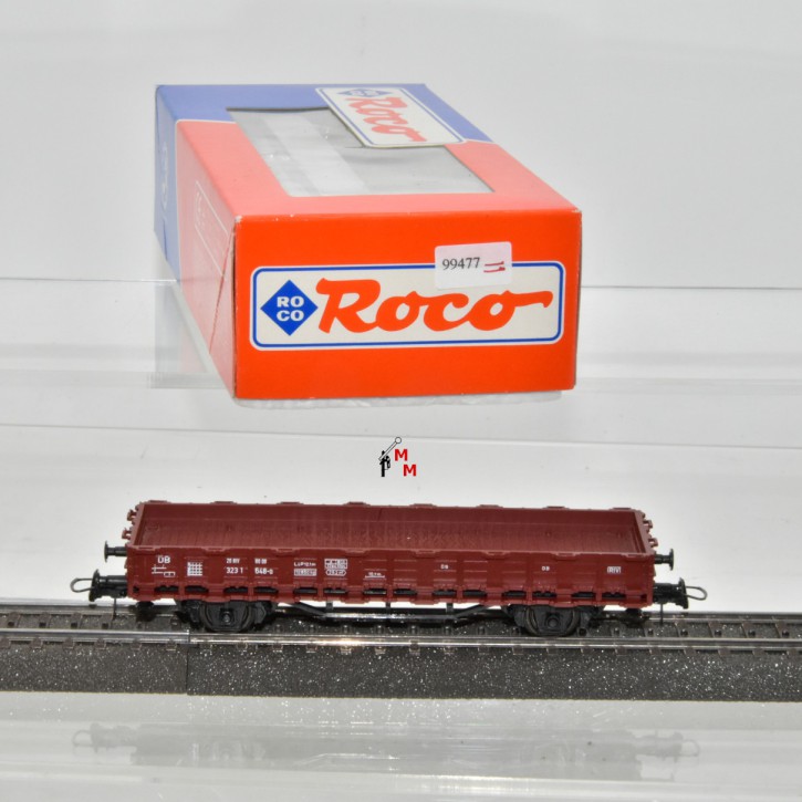 Roco 11999 2-achigen Rungenwagen der DB, (99477)